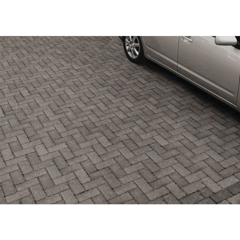 Marshalls Priora Driveway Block Paving Charcoal 200 x 100 x 60mm