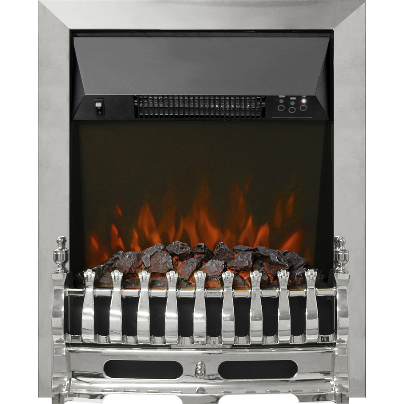 Be Modern Bayden Electric Fire 16" Chrome