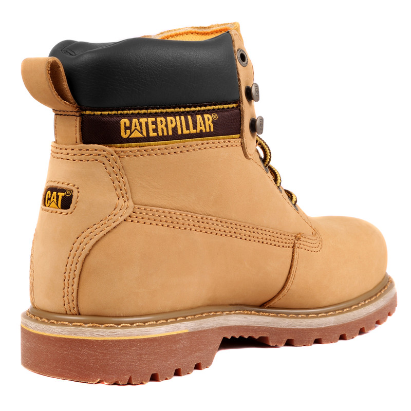 Caterpillar Holton Safety Boots Honey Size 10
