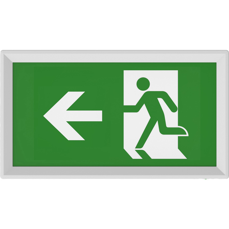 V-TAC Exit Box Legend Panel Left