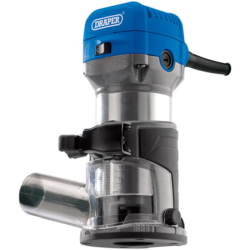 Draper 1/4" Trimming Router 710W 230V