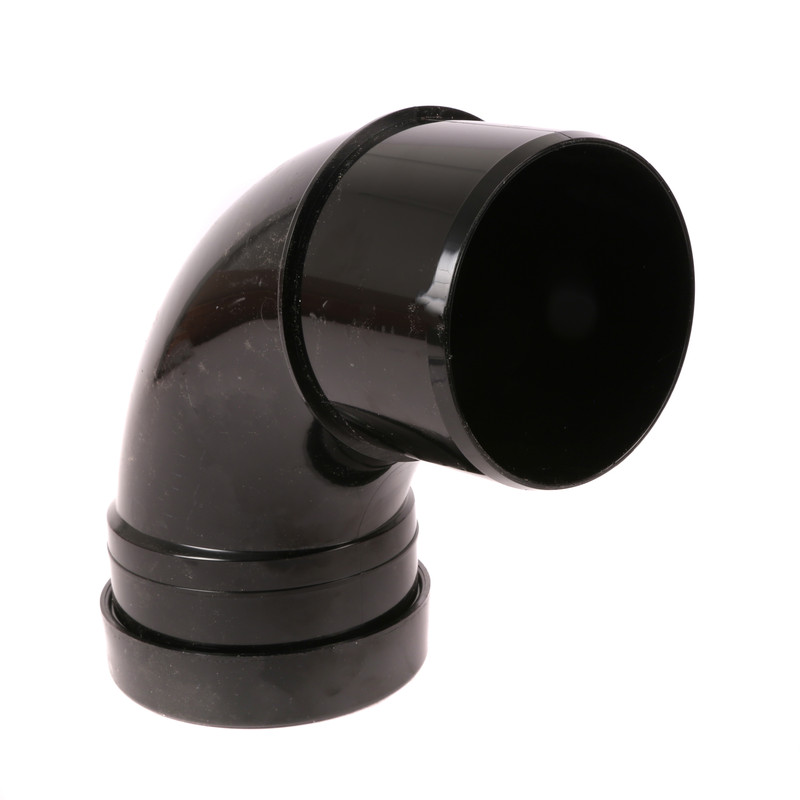 Bend 110mm 92.5° Socket / Spigot Black