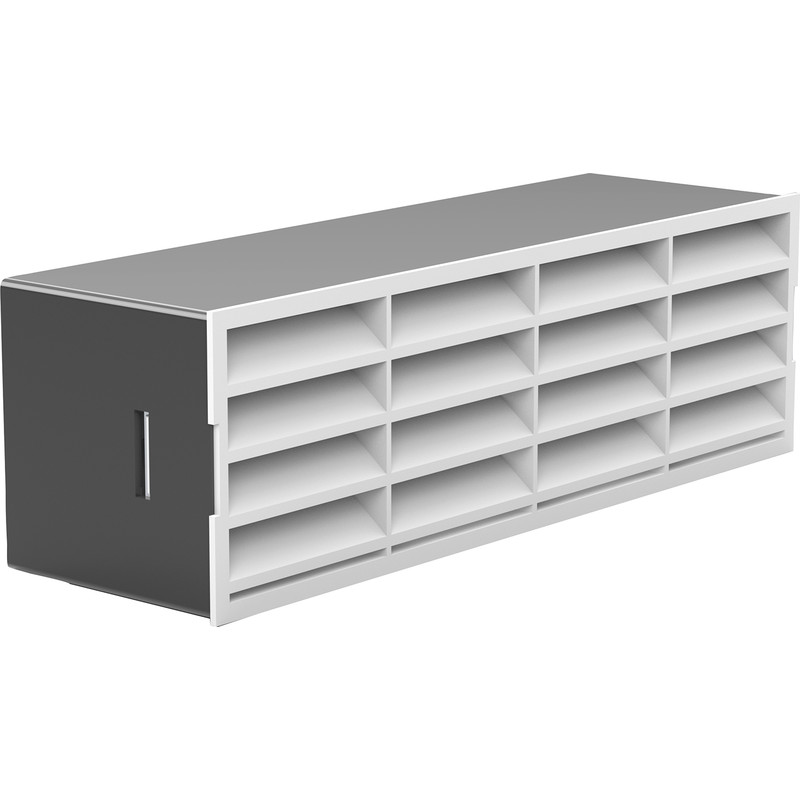 204mm Horizontal Louvred Air Brick