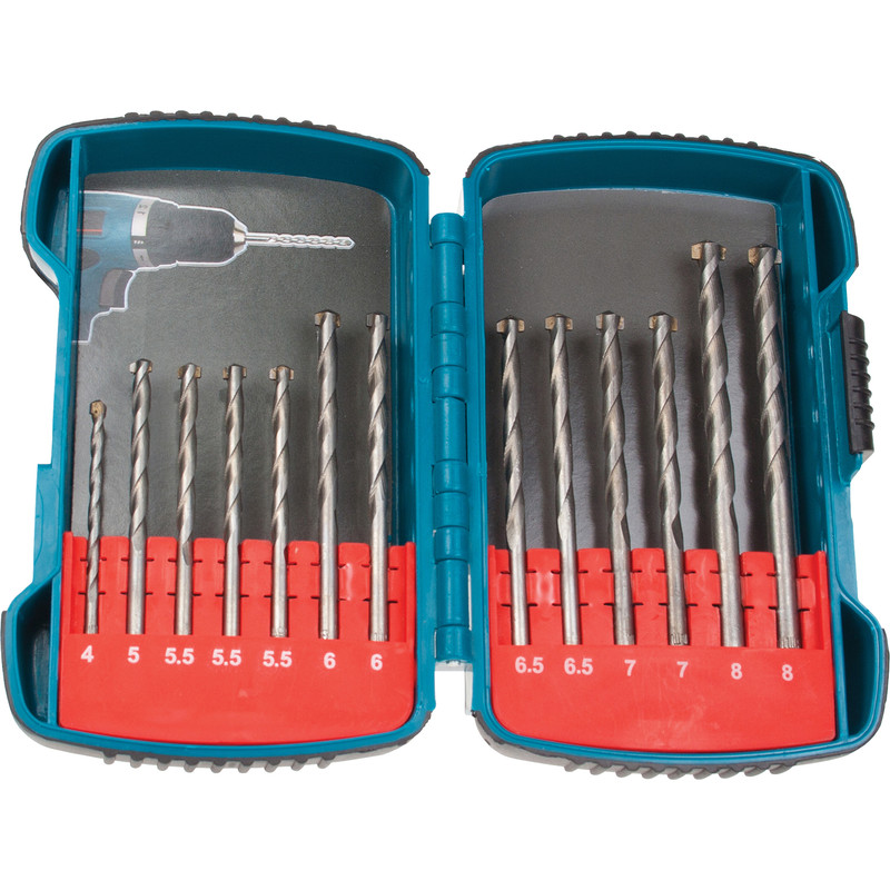 Makita Masonry Drill Bit Set