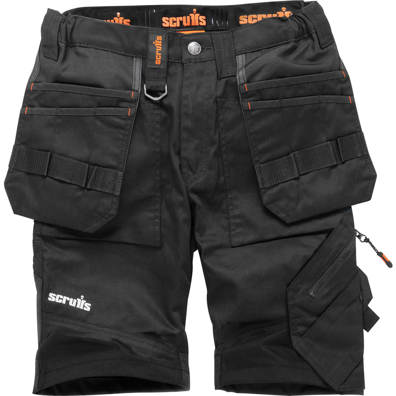 Scruffs Women's Trade Flex Holster Shorts Black Size 10