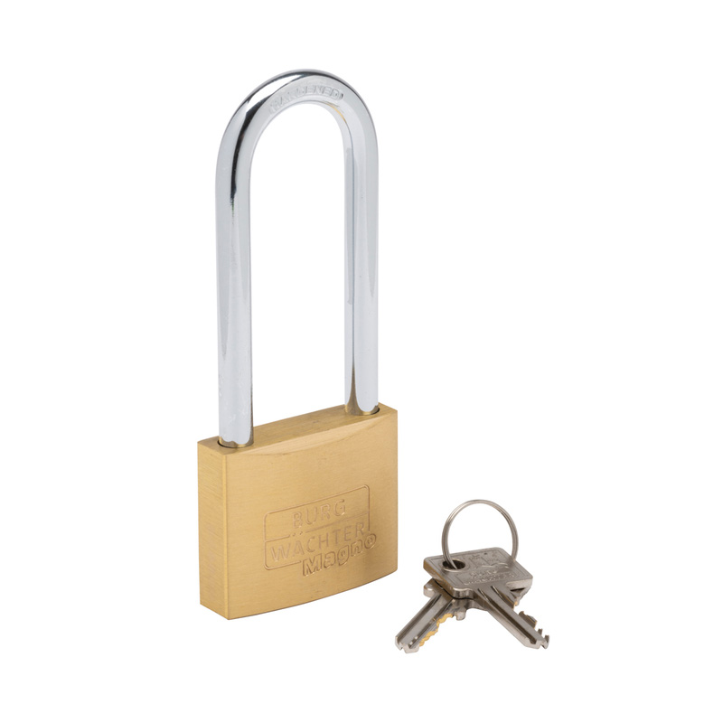 Burg-Wachter MAGNO Brass Keyed Alike Padlock Set 50mm LS
