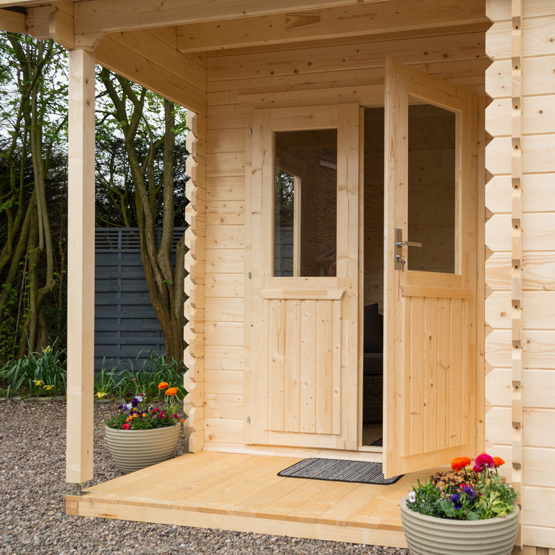 Rowlinson Garden Office 249cm (h) x 420cm (w) x 333cm (d)