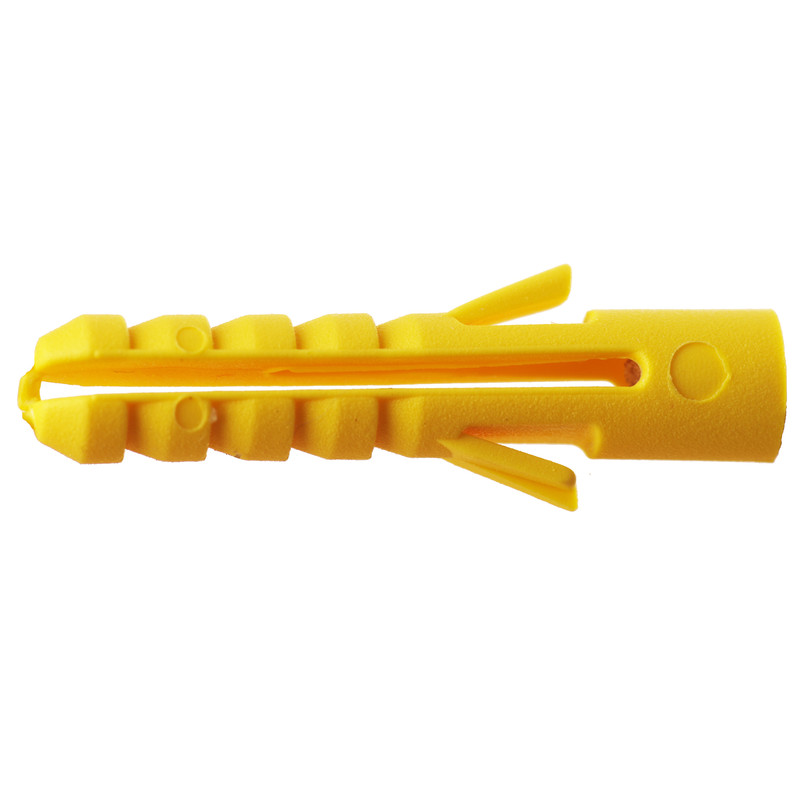 Fischer Plastic Contract Wall Plug Yellow 5mm