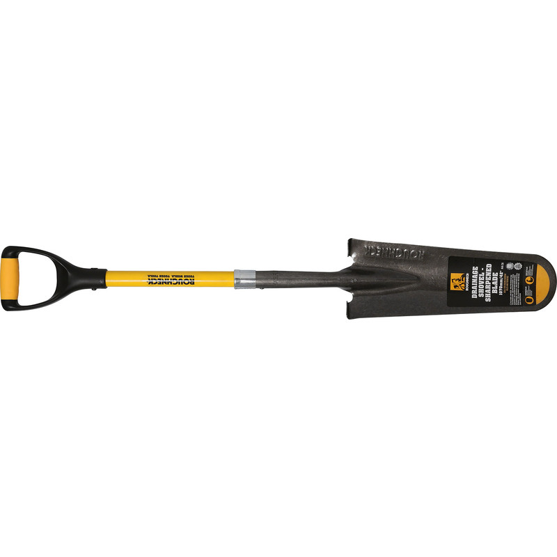 Roughneck Fibreglass Handle Drain Spade 1115mm (40")