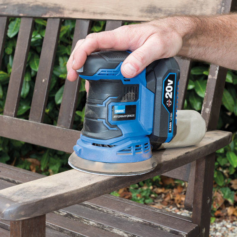 Draper Storm Force 20V Random Orbit Sander Body Only