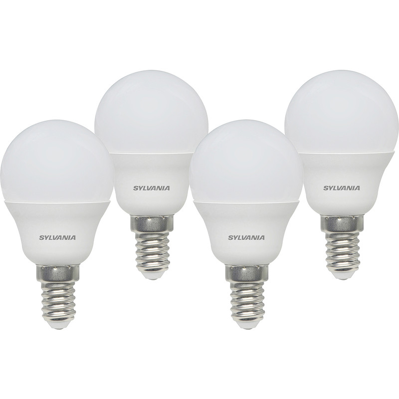 Sylvania LED Frosted Mini Globe Lamp 5W SES (E14) 470lm
