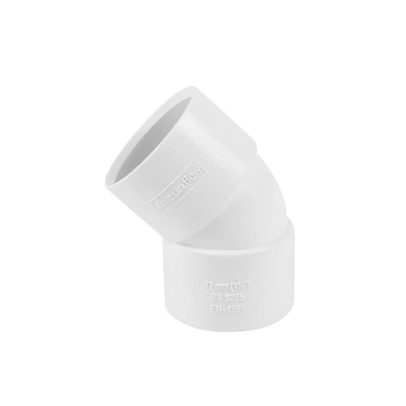 Solvent Weld Bend 135° 32mm White