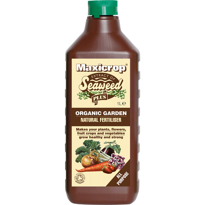 Maxicrop Organic Lawn Natural Fertiliser 1L