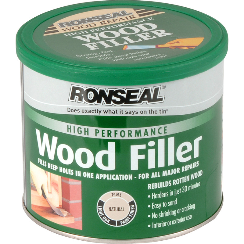 Ronseal High Performance Wood Filler Natural 550g