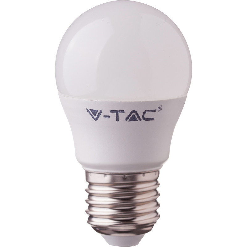 V-TAC Smart LED Ball Bulb 4.5W ES RGB+W 300lm