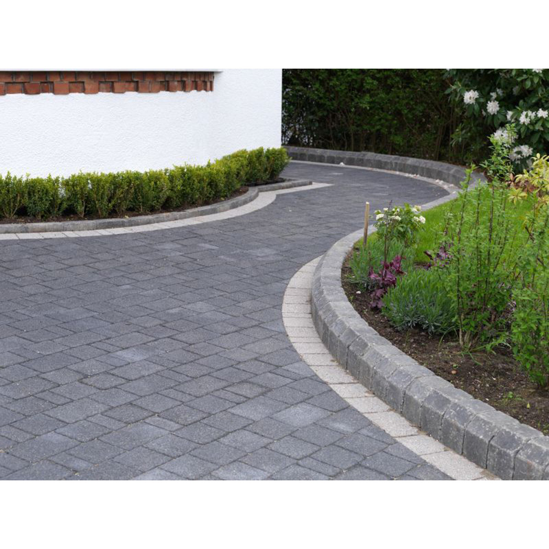 Marshalls Drivesett Argent Block Paving Mixed Sizes Graphite