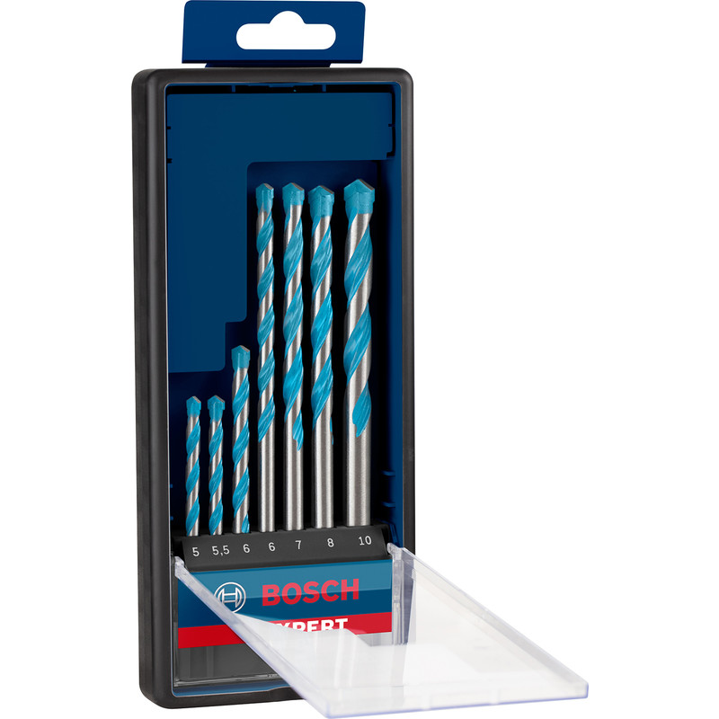 Bosch Expert CYL-9 Multi Construction TCT Drill Bit Set 7 Piece