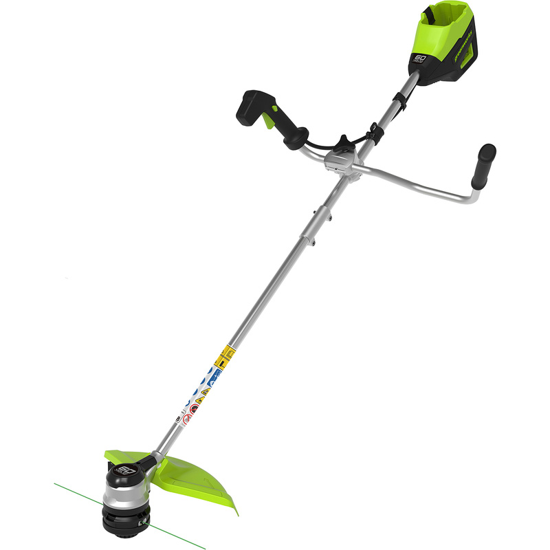 Greenworks 60v Bike Handle Cordless Brush Cutter Body Only