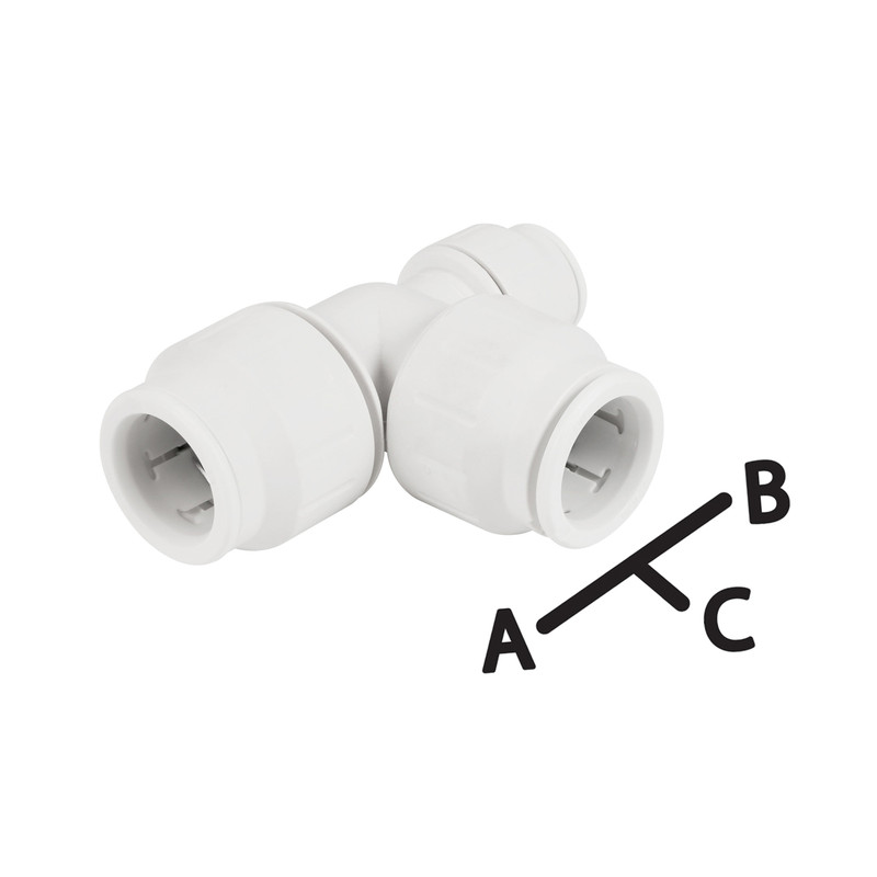 JG Speedfit Reducing Tee 28 x 22 x 28mm