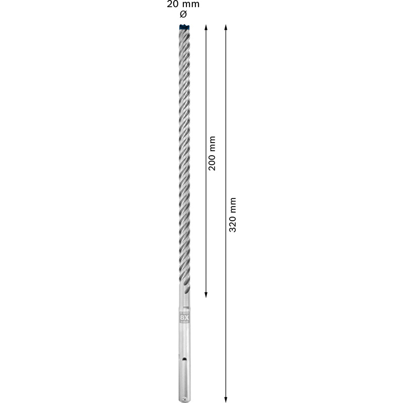 Bosch EXPERT SDS Max 8X Hammer Drill Bit 18 x 540mm