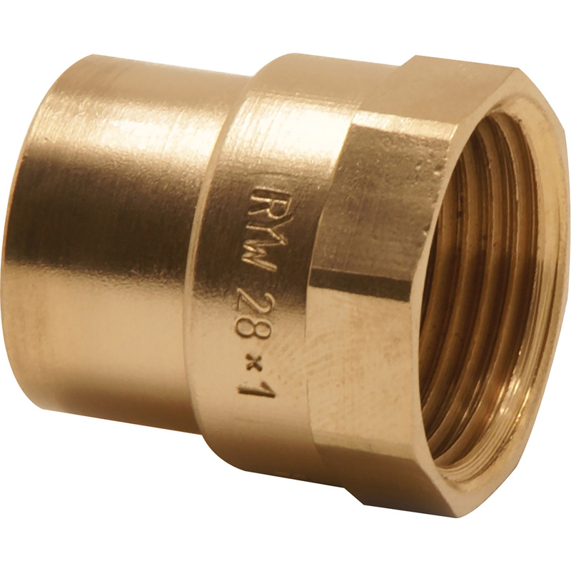 Endex End Feed Female Coupler 15mm x 1/2"