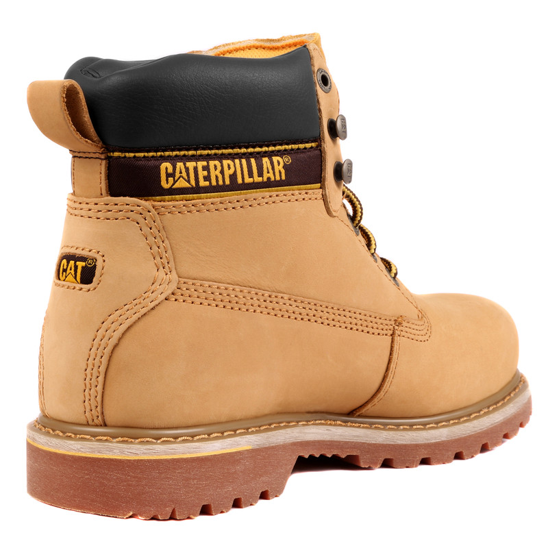 Caterpillar Holton Safety Boots Honey Size 9