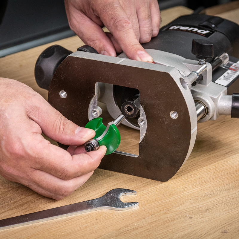 Trend 1/4" Round Over Router Cutter 9.5 x 15.9mm