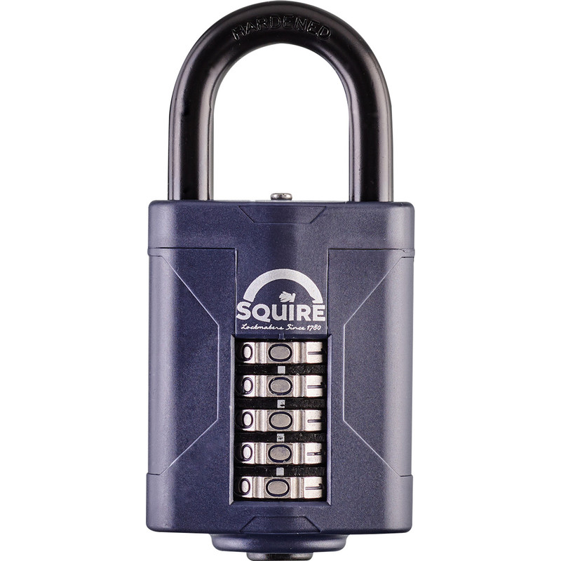 Squire Combination Weatherproof Padlock 60 x 10 x 34mm