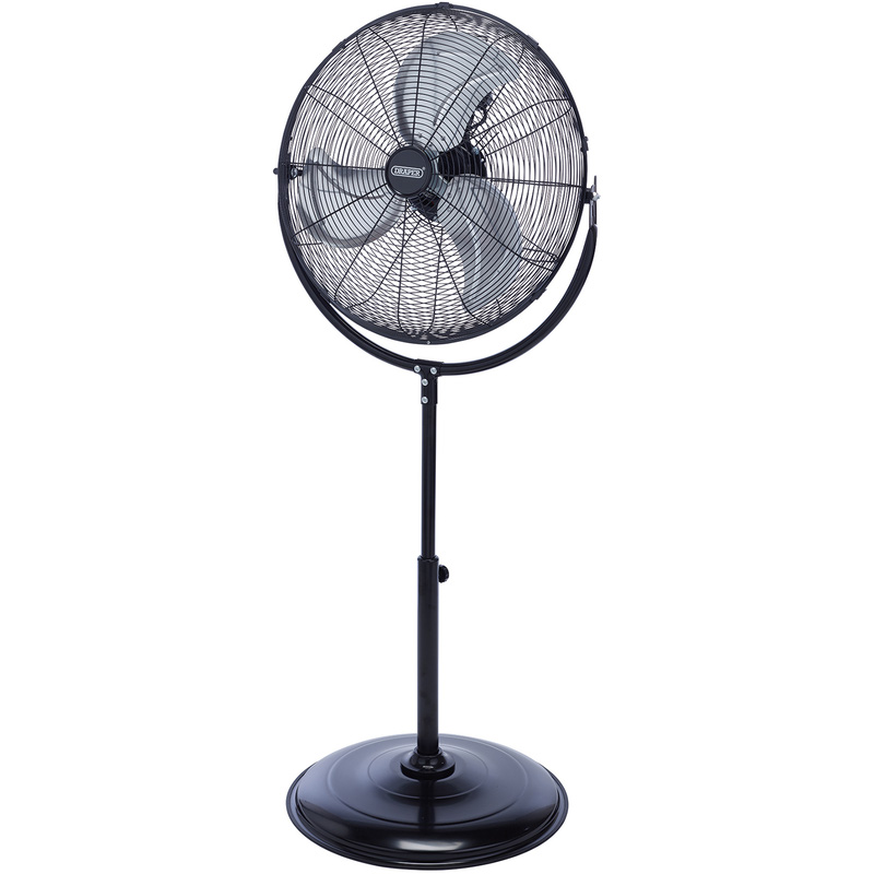 Draper Pedestal Fan 20"/500mm 120W 230V