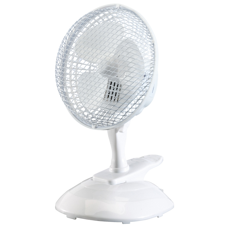 Draper Clip-On Desk Fan 6"/150mm 15W 230V
