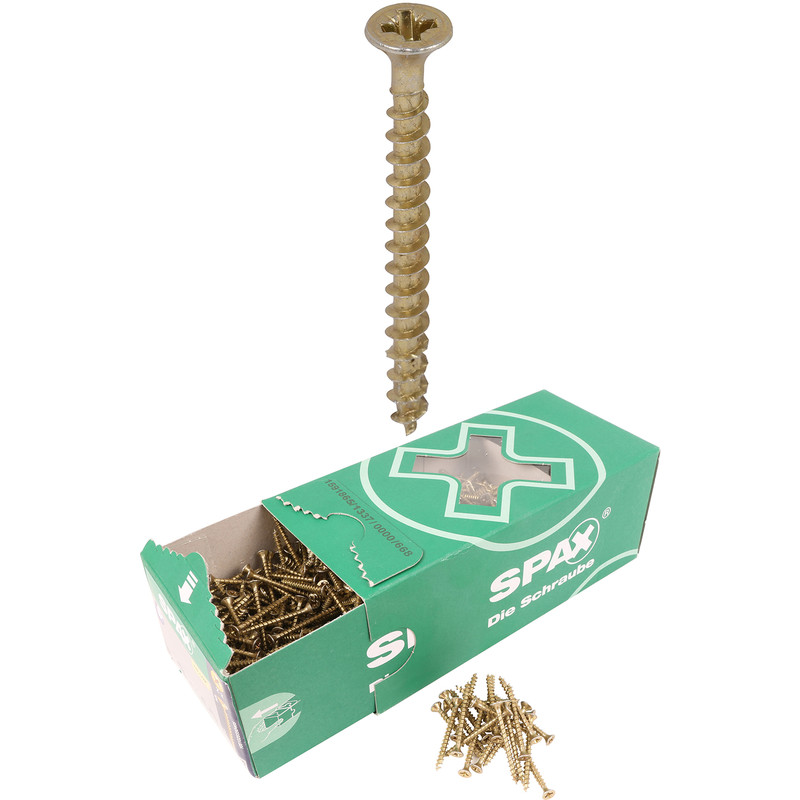 SPAX Yellox Pozi Screw Bulk Pack 3.5 x 30mm