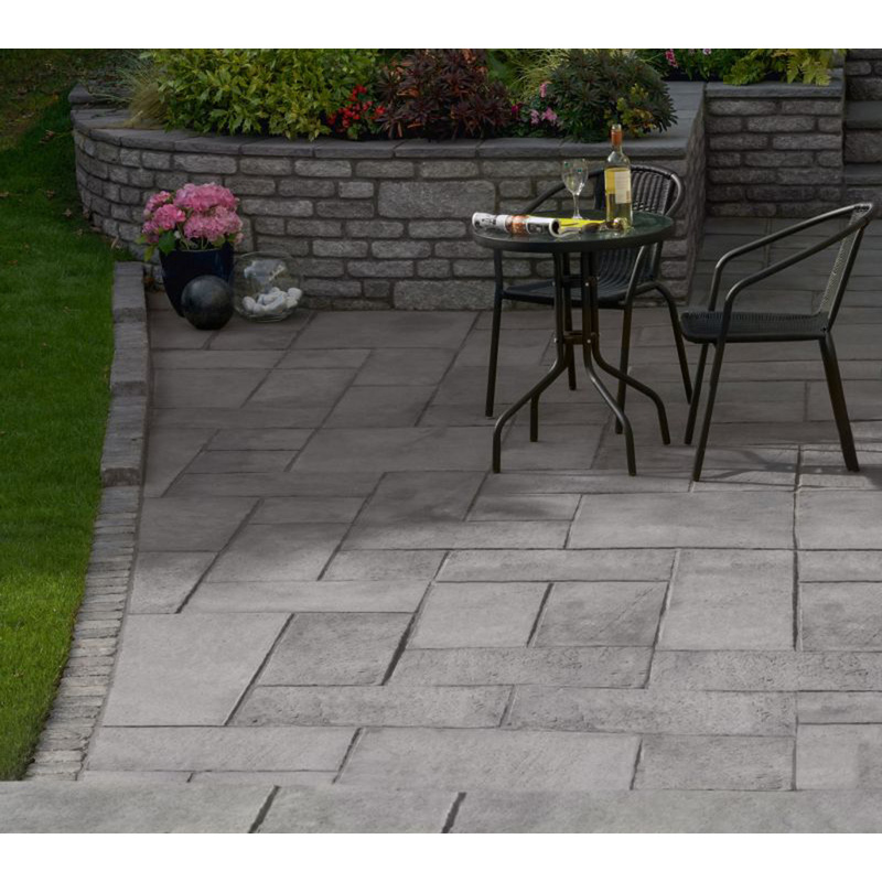 Marshalls Firedstone Paving Slabs Project Pack Dusk