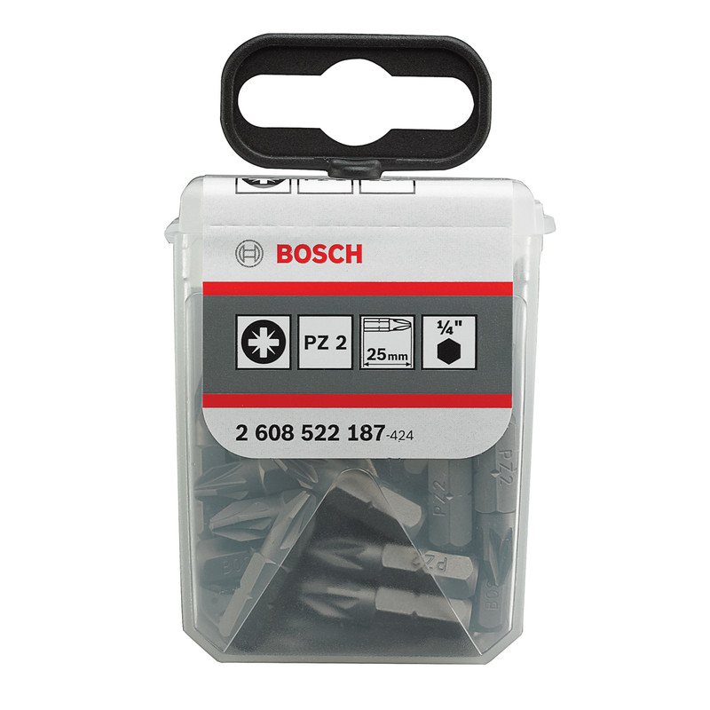 Bosch Screwdriver Bits PZ2