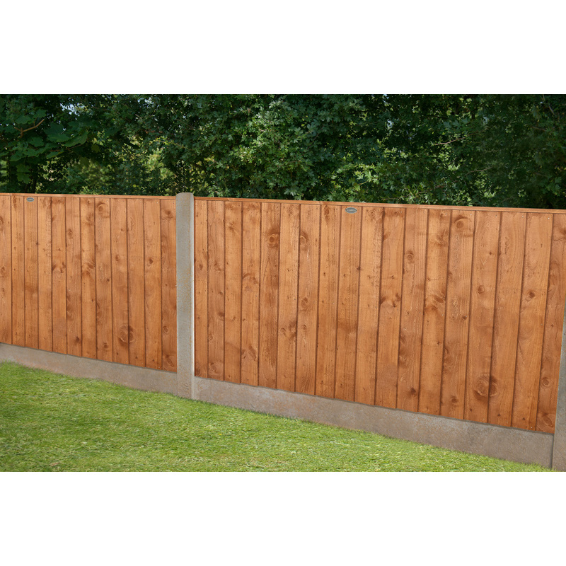 Forest Garden Closeboard Fence Panel 6' x 3'