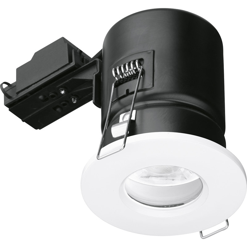 Enlite IP65 Fire Rated GU10 Downlight EN-FD103W White