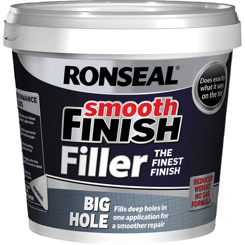 Ronseal Big Hole Smooth Finish Filler 1.2Kg