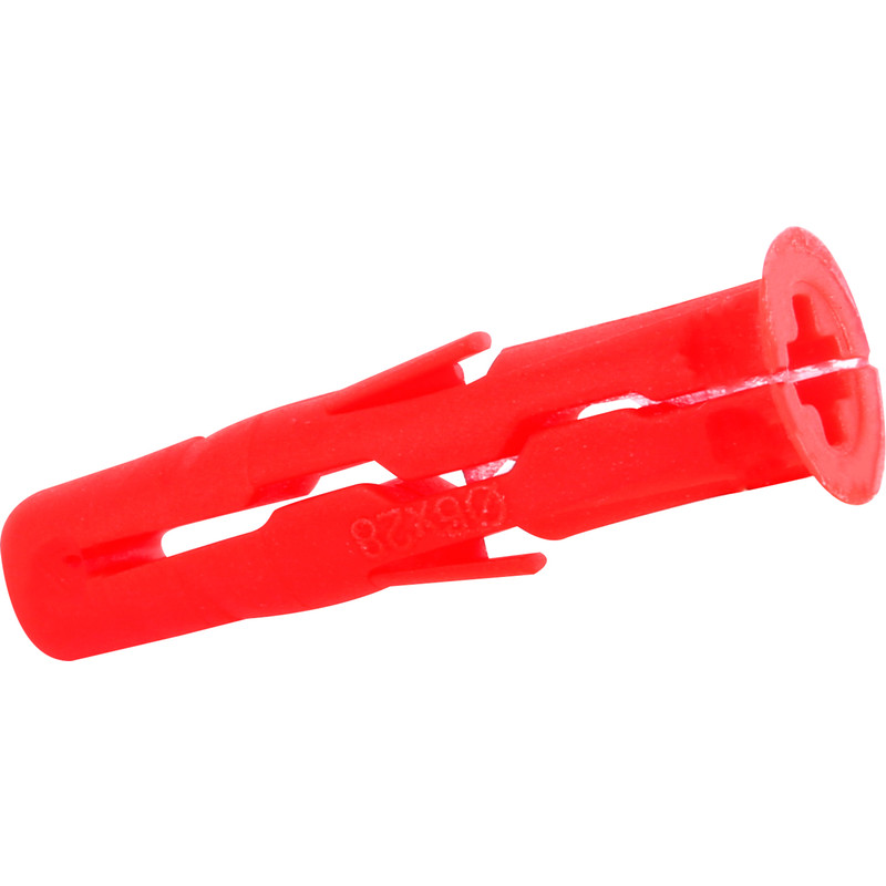 Rawlplug UNO Universal Contract Wall Plug Red 6mm
