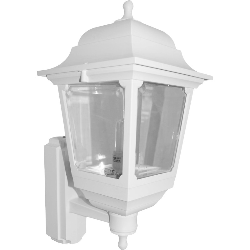 ASD 4 Sided IP44 Coach Lantern 100W 100W BC White