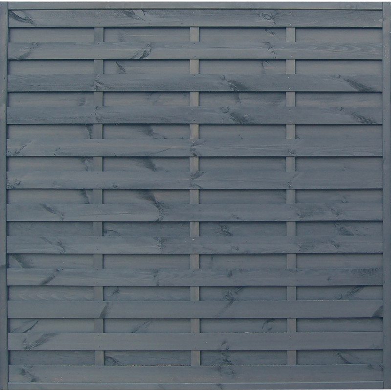 Rowlinson Sorrento Plain Top Fence Panel 6' x 6' - 180cm (h) x 180cm (w) x 3.5cm (d)