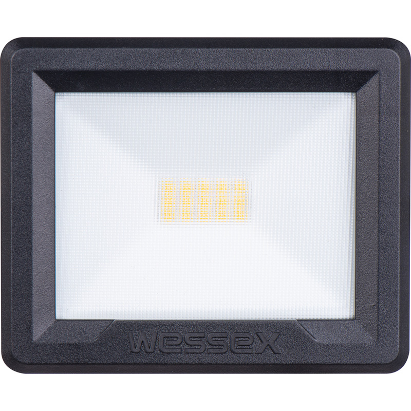 Wessex LED Floodlight IP65 10W 1200lm 4000K Black