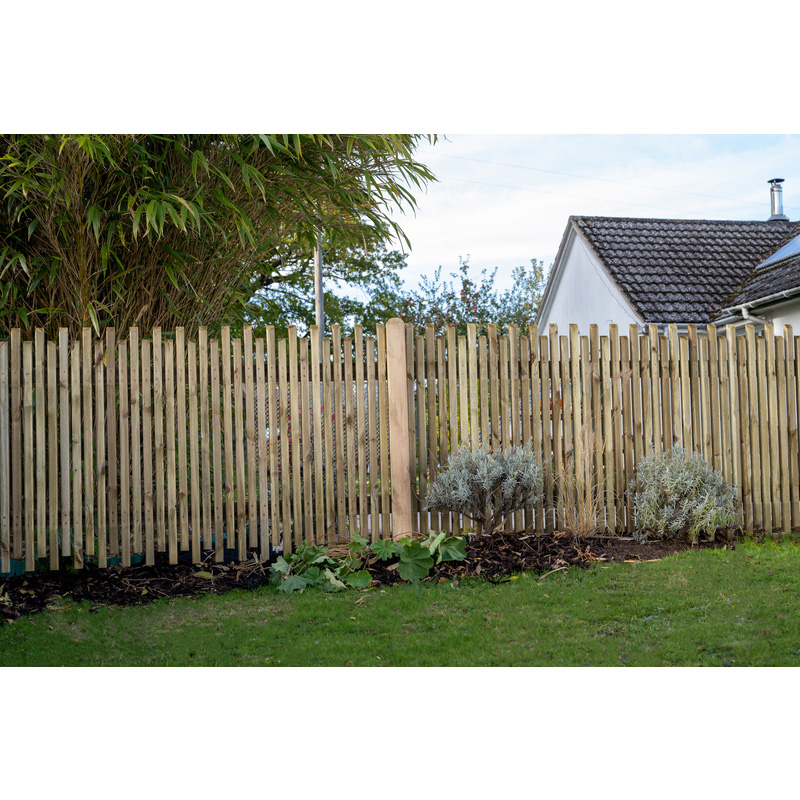 Rowlinson Halkin Fence Panel 6' x 5' - 150cm (h) x 180cm (w) x 4cm (d)