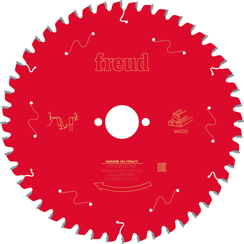 Freud Mitre Saw Blade 216 x 30 x T48