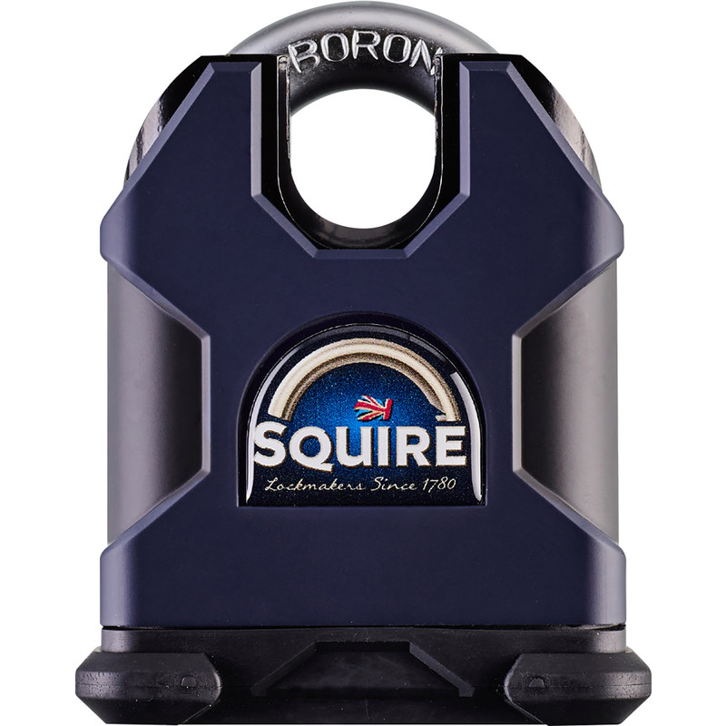 Squire Stronghold Solid Steel Padlock 65 x 13 x 19mm CS