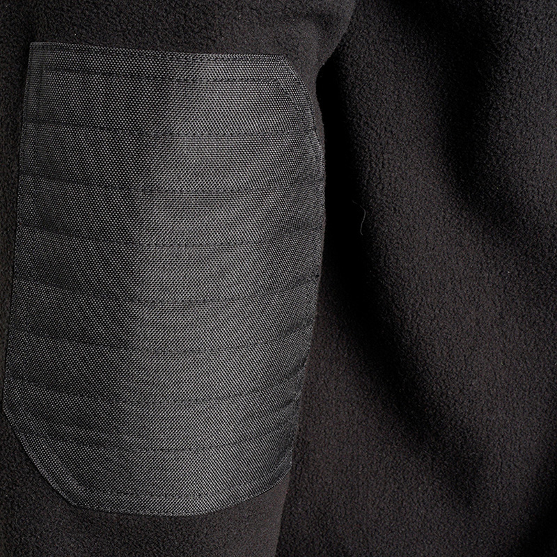 JCB Trade Heavyweight 1/4 Zip Fleece Black XX Large