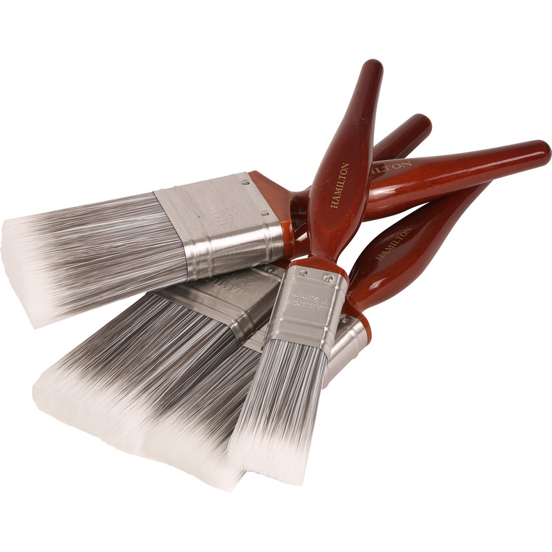Hamilton Perfection Synthetic Paintbrush Set 4 Piece