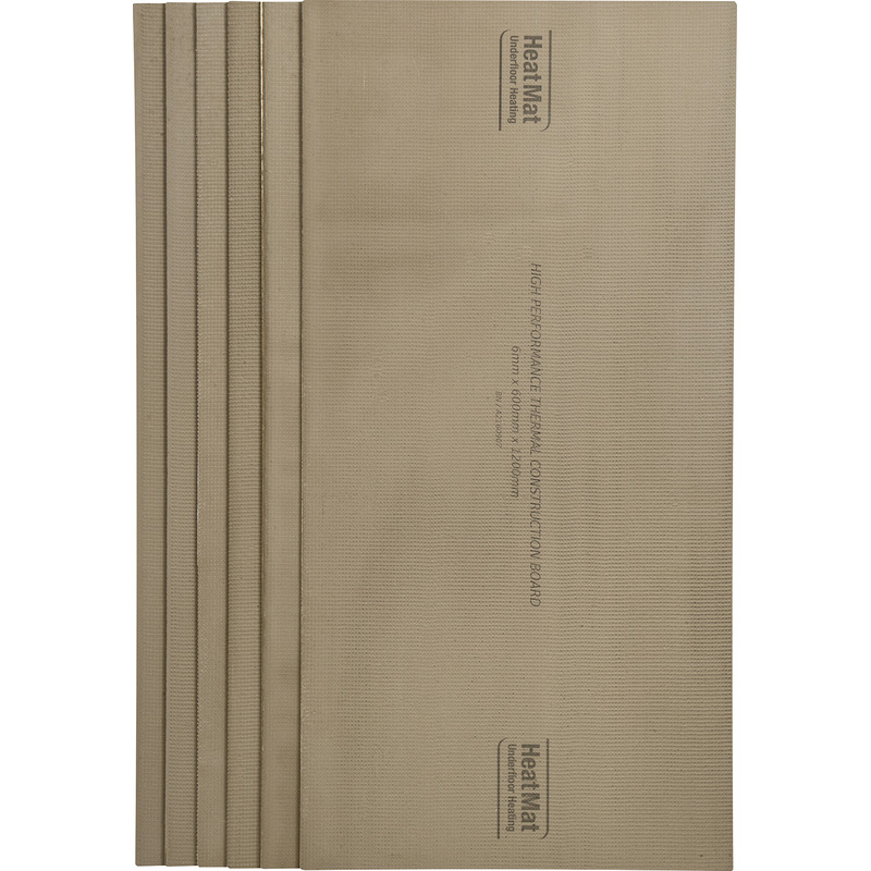 HeatMat Structural Underfloor Heating Insulation Boards 10mm Thick - 2.88m2