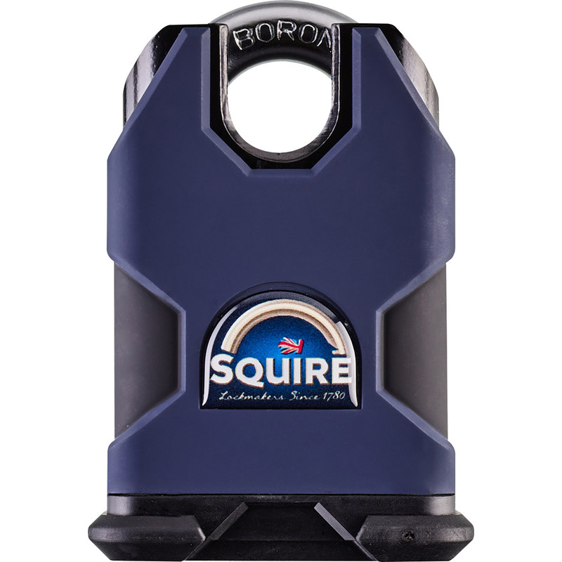 Squire Stronghold Solid Steel Padlock 50 x 10 x 26mm CS KA