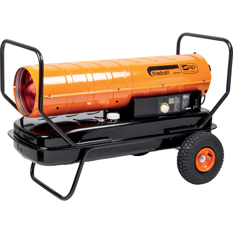 SIP Fireball Diesel Space Heater 175XD 50L