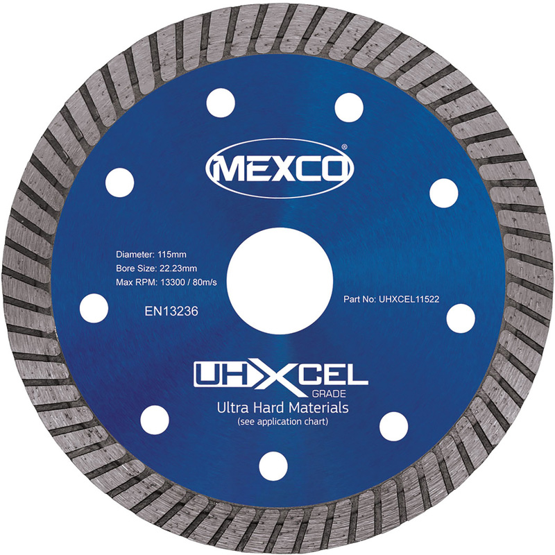 Mexco Porcelain & Ceramic Tile Cutting Blade 115mm