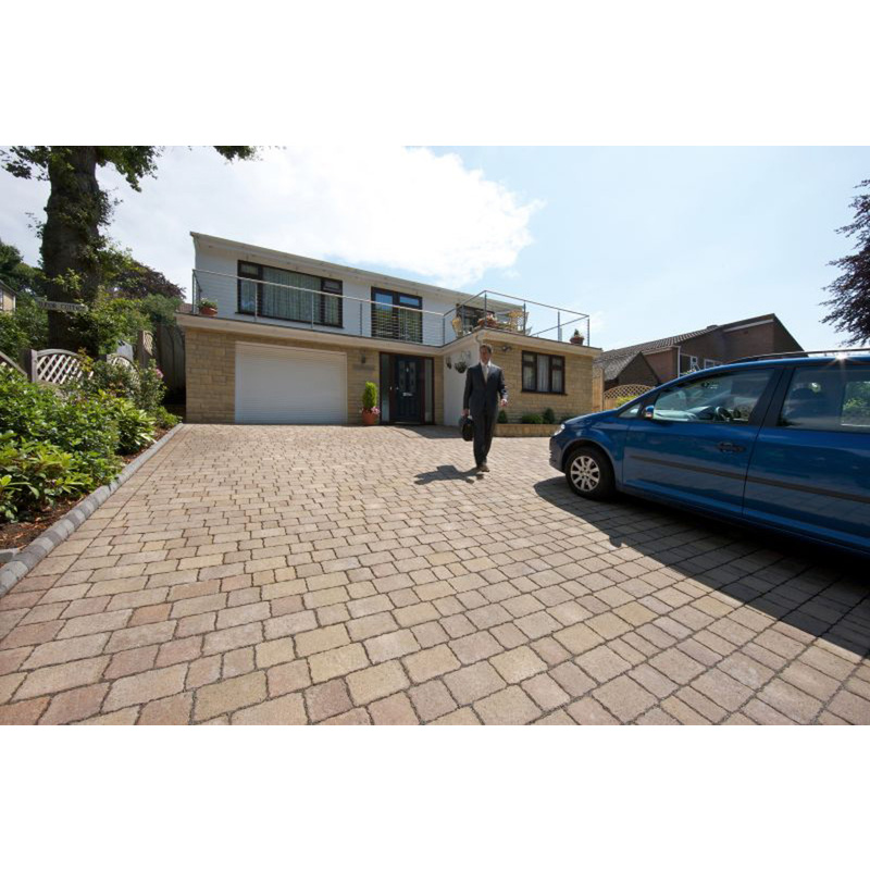 Marshalls Tegula Priora Block Paving Slabs Harvest 160 x 160 x 60mm